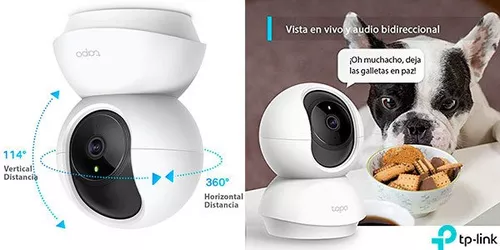 Camara Wifi Rotatoria De Seguridad Para Casa Tapo C200 Tp L