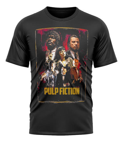 Remera Pulp Fiction 100% Algodon Dtf#1003