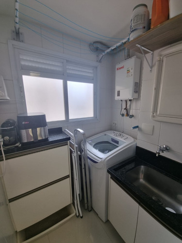 Lindo Apto 70m² No Quartier Residence Jaguaré, 100% Mobiliado, Vista Usp 16º Andar, 2 Vagas