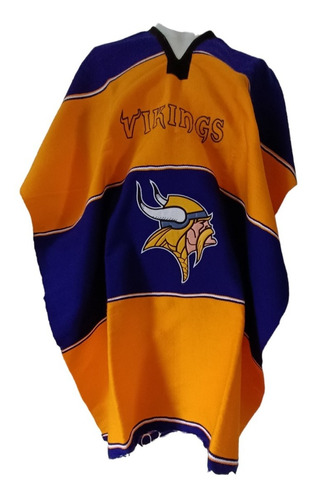 Poncho, Jorongo, Gabán, Sarape Futbol Americano: Vikings