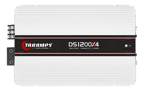 Amplificador De Potencia Taramps 1200w Rms Ds 1200x4 2 Ohms