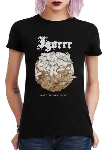 comprar Polera Mujer Igorrr Savage Sinusoid N Rock Abominatron