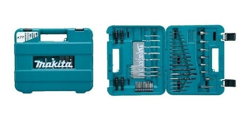 Imagen 3 de 4 de Set Brocas Puntas Llaves 100 Pcs Madera Metal Makita D-47254