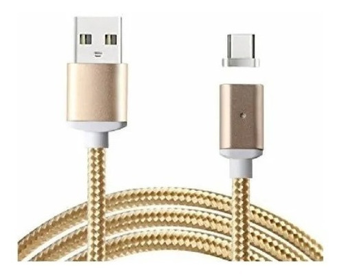 Cable Magnetico Usb Tipo C Bidireccional Intco 1m Mallado