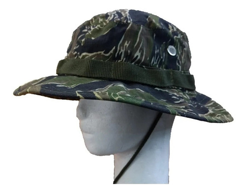 Sombrero Jungla Monte Bonnie Hat Camuflado Tiger Strip