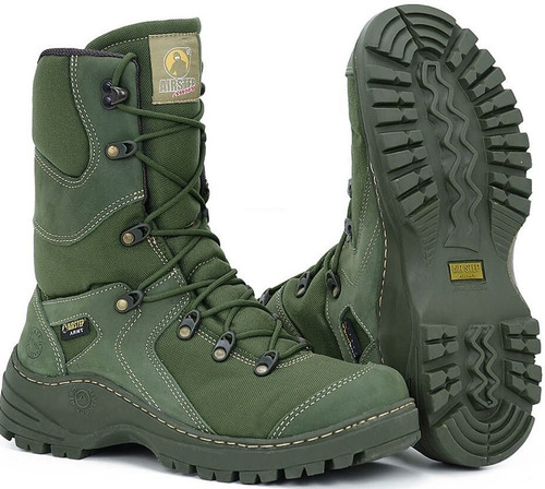 Bota Coturno Tático Airstep 8990 Olive Drab 8990-9 Verde