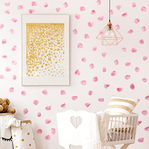 500 Pieces Irregular Polka Dots Boho Wall Decal Vinyl N...