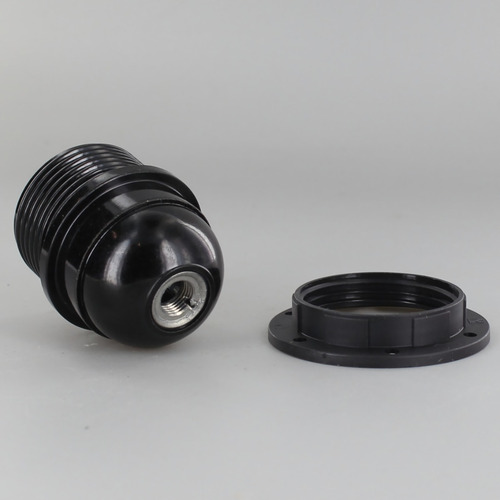 Imagen 5 de 7 de Socket, Portalampara O Roseta Con Aro Roscado
