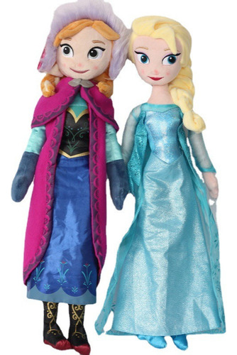 A 2pcs Frozen Elsa Anna Boneca Pelúcia Brinquedo Presente