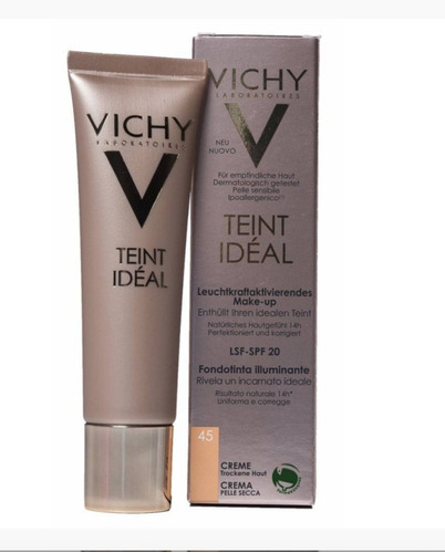 Vichy Teint Ideal Efecto Iluminador Tono 45 Spf