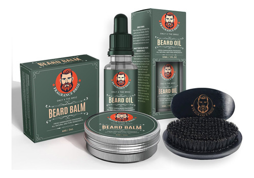 Kit De Acondicionador Para El Cuidado De La Barba, Kit De A.