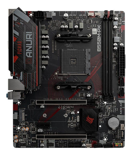 Kit Amd Ryzen 5 3600 C/ Cooler + Placa Mãe B550 + 16gb Ddr4 Cor Preto