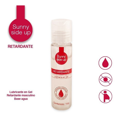 Lubricante Base Agua Efecto Retardante