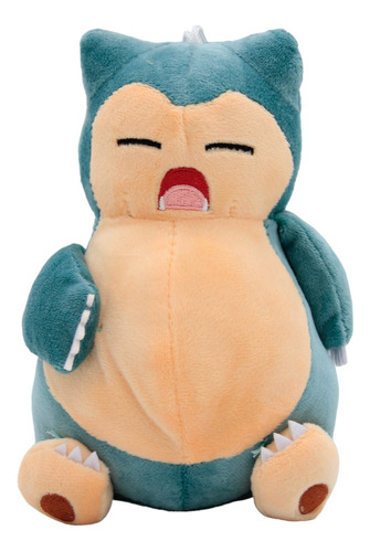 Peluche De Snorlax Bostezando - Pokémon - 18cm - Premium