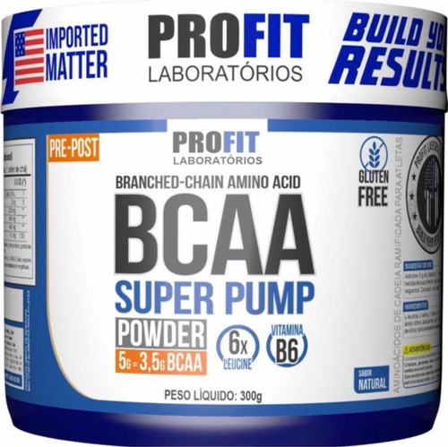 Aminoácidos En Polvo Bcaa Profit 300g