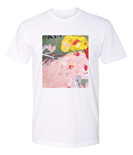 Camisetas Arte, Oleo, Artística Blanca Sublimada Unisex M2