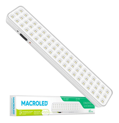 Luz De Emergencia 60 Leds 9h Ignifuga Antiexplosiva Macroled