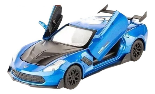 Chevrolet Corvette Miniatura Metal Autos Adornos Coleccion
