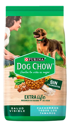 Alimento Perros Dog Chow Purina Sin Colorante Cachorro 8kg