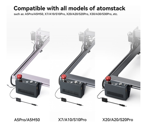 Kit De Asistencia Aérea Assist Atomstack Aic1 Pro/ High-spee