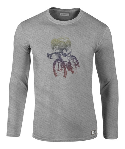 Camiseta Manga Larga Camibuso Ciclismo Colombia Ikl