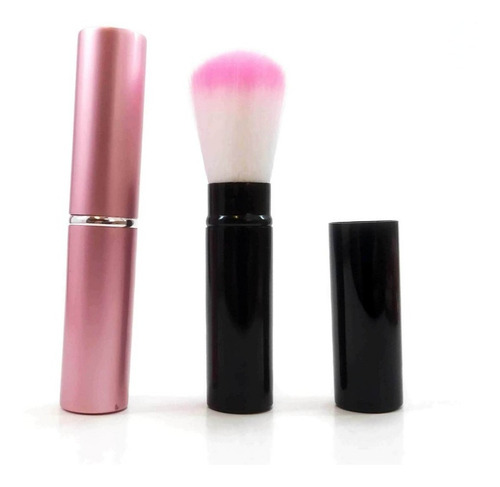 Imagen 5 de 9 de Brocha Pincel Retractil Mediano De Maquillaje