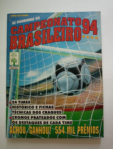 Album De Figurinhas Campeonato Brasileiro 94 Completo