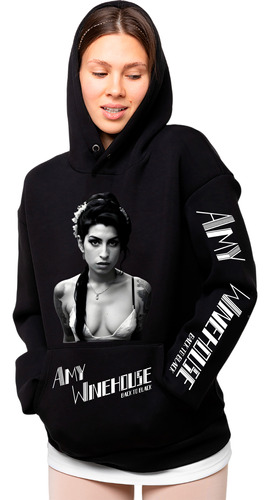 Sudadera Amy Winehouse Black To Back