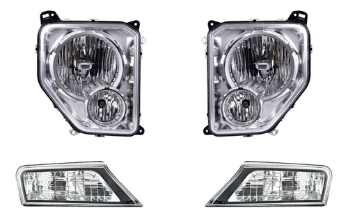 2 Faros + 2 Cuartos Depo Liberty Del 2008 Al 2013