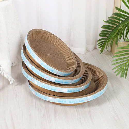 Almohadilla Para Rascar Para Gatos, Cama De Nido Circular, S