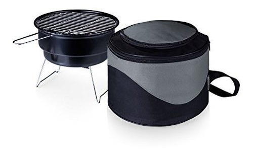 Picnic Time Caliente Portable Bbq Grill /cooler Set