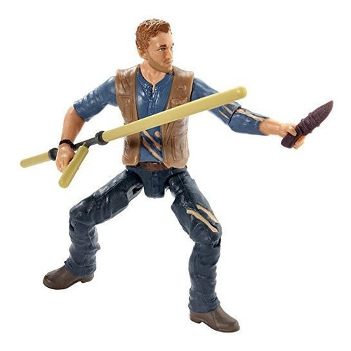 Figura De Batalla De Owen Lockwood Del Mundo Jurasico