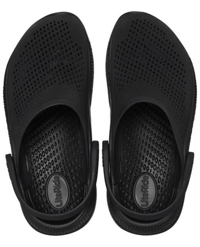 Sandália Crocs Lite Ride 360 Clog Black/black