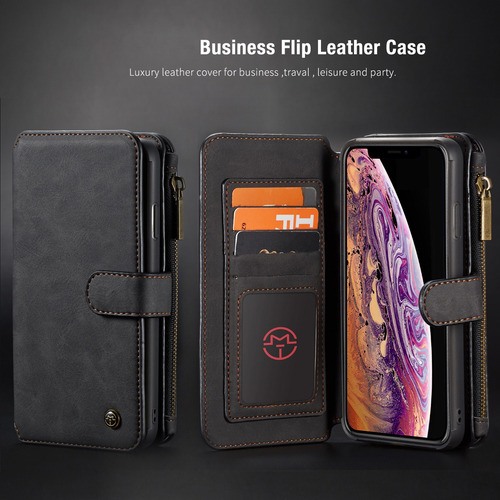 Funda Tipo Cartera Para iPhone 11 Pro 11 12 13 Xr X 8 7 6s M