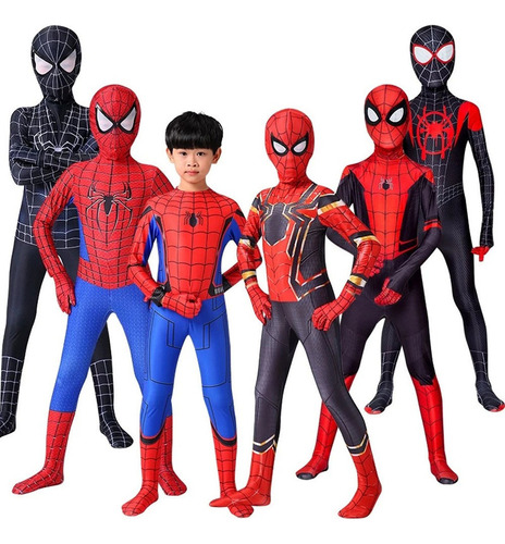 Disfraz De Superhéroe De Spiderman Para Niños