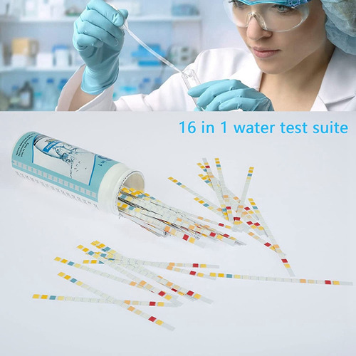 Kit De Prueba De Agua Potable Premium 16 En 1 Para Potá Wate