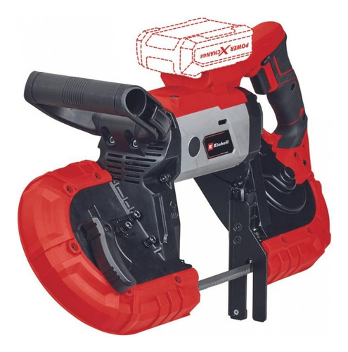 Sierra De Cinta Inal. Einhell Te-mb 18/127 Li Solo - Sin Bat Color Rojo Frecuencia 50 HZ 60HZ