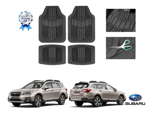 Tapetes 4pz Economico Ligero Subaru Outback 2015 A 2021