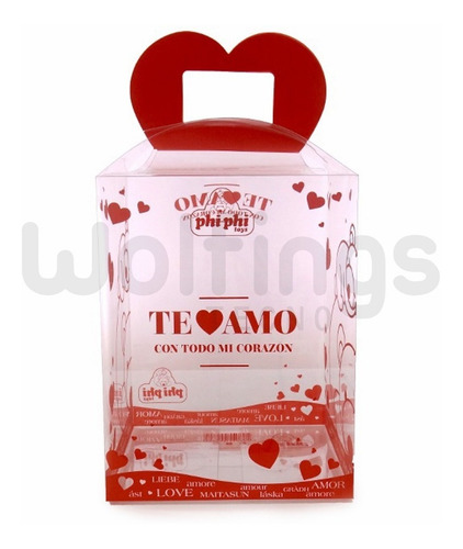 Imagen 2 de 4 de Caja De Plastico Para Regalos Packaging Transparente Grande