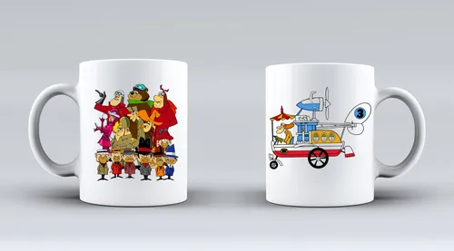 Tazas Sublimadas - Los Autos Locos - Penelope - Los Macana