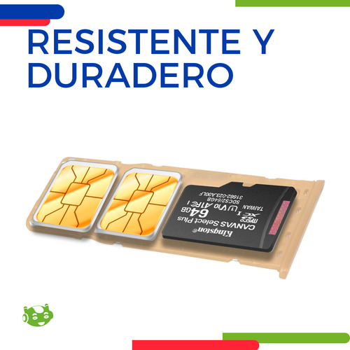 Charola Bandeja Porta Sim Slim Company Compatible Con Samsung A20 A205f/Ds A205g/Ds A205gn/Ds A30 A305f/Ds A305fn/Ds A305g/Ds A305gt/Ds Color Dorado