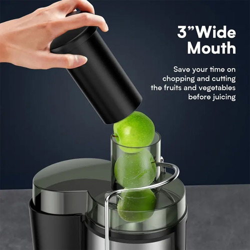 Extractor De Jugos Eléctrico Frutas Verduras Exprimidor Casa