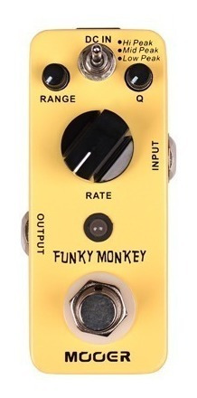 Pedal De Efecto P/guit Auto Wah 3 Niveles Mooer Funky Monkey