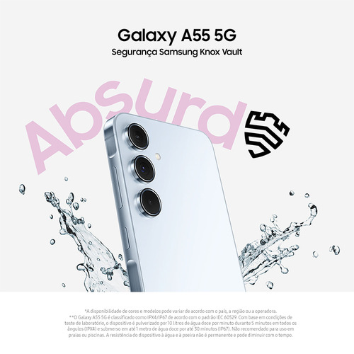Samsung Galaxy A55 5g Dual Sim 128 Gb Azul-escuro 8 Gb Ram - Excelente (Recondicionado)