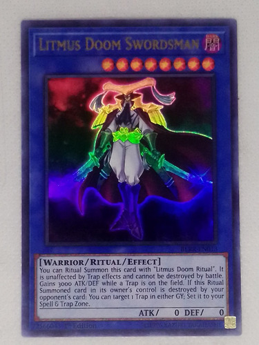 Ritual Yugioh Ultra Litmus Doom Swordman