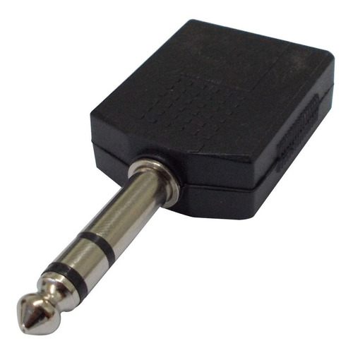 Adaptador Plug 6.5 6.3 Stereo 1 Macho A 2 Hembra X 4u Htec