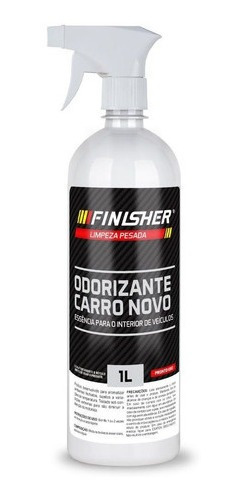 Odorizante Cheirinho Finisher Carro Novo Spray 1 Litro