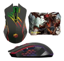 Comprar Combo Gamer : Mouse Gamer Sniper 3200dpi Rgb + Pad + Garant