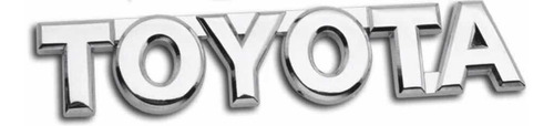 Emblema En Letras Toyota De 115mm X 20mm