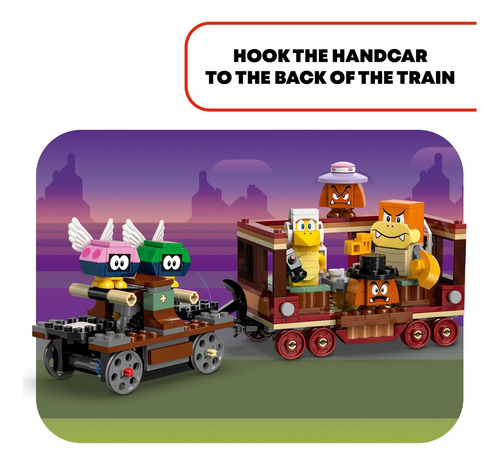 Set De Juego Lego Super Mario The Bowser Express Train, En F